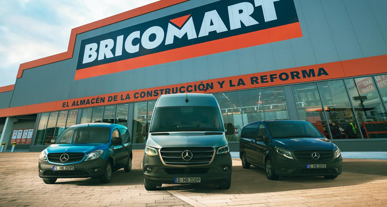 Bricomart y Mercedes-Benz Aguinaga