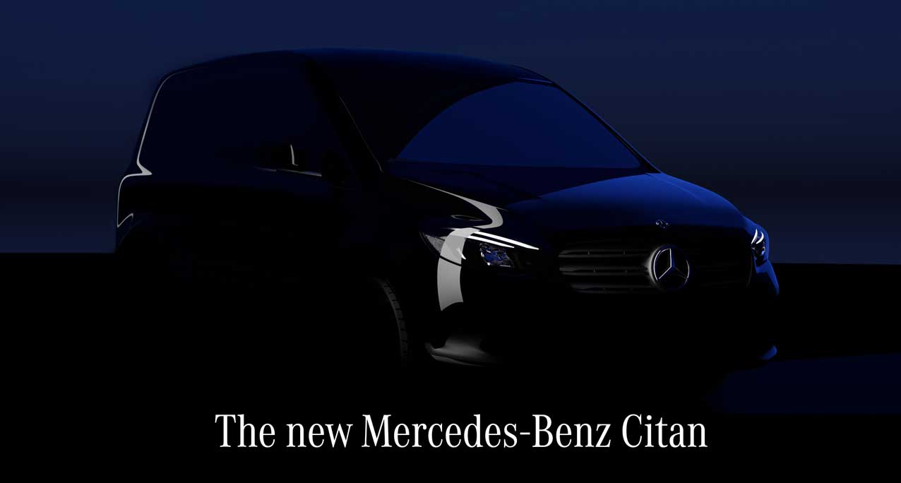 La nueva Citan de Mercedes-Benz: dimensiones reducidas, gran cantidad de espacio y total funcionalidad