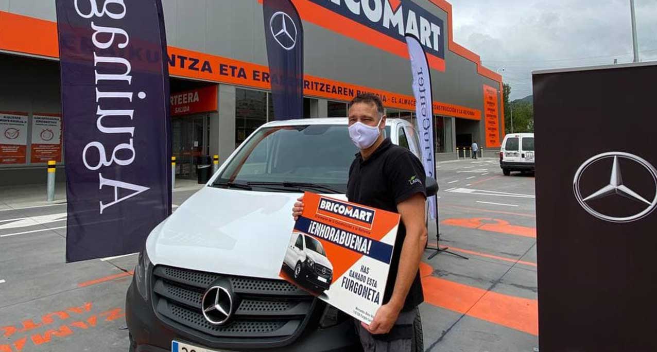 Sorteo una Vito Furgón CDI con Bricomart