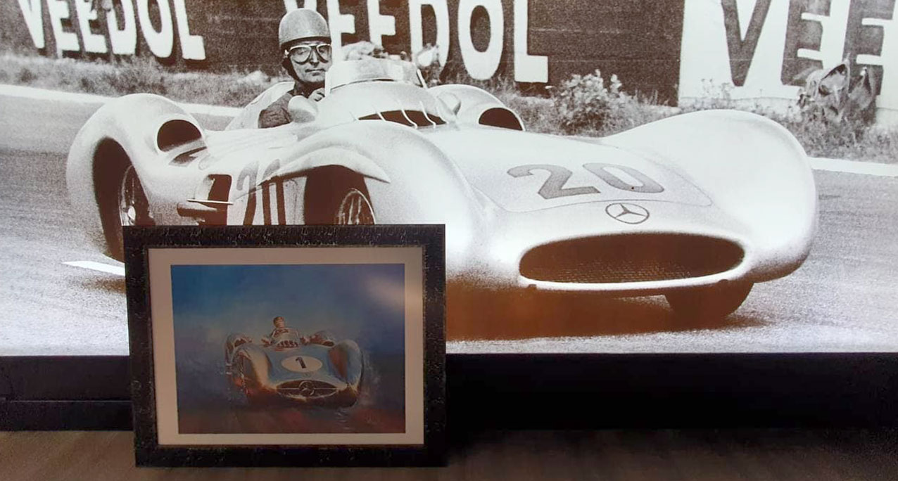 Juan Manuel Fangio y su “Flecha de Plata”