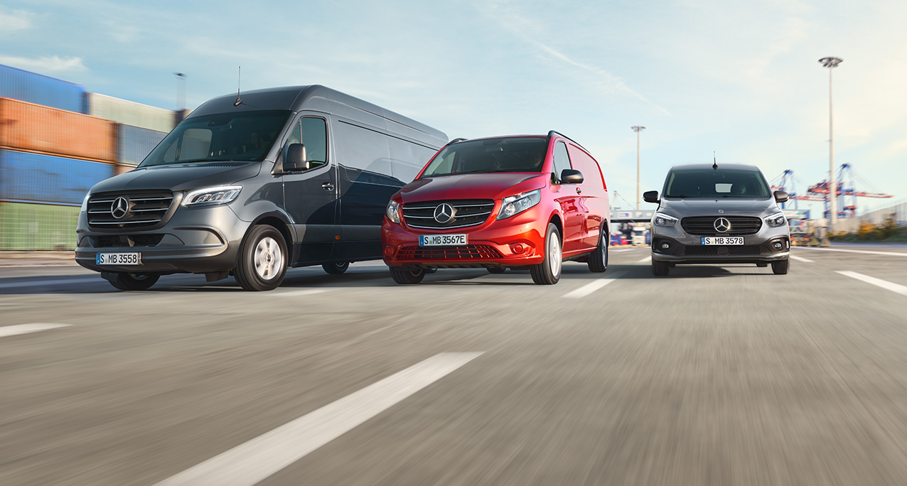 eVito y eSprinter las furgonetas eléctricas más vendidas en España en 2021 en los segmentos medio y grande