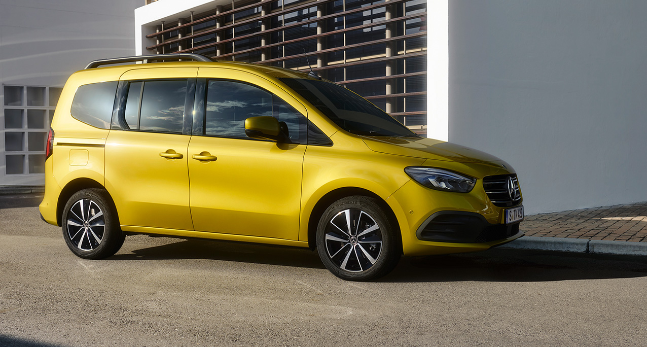 El nuevo Clase T de Mercedes-Benz para familias y una vida activa