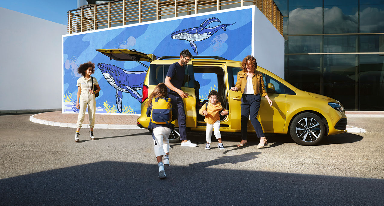 El nuevo Clase T obtiene cinco estrellas en el test Euro NCAP 20221