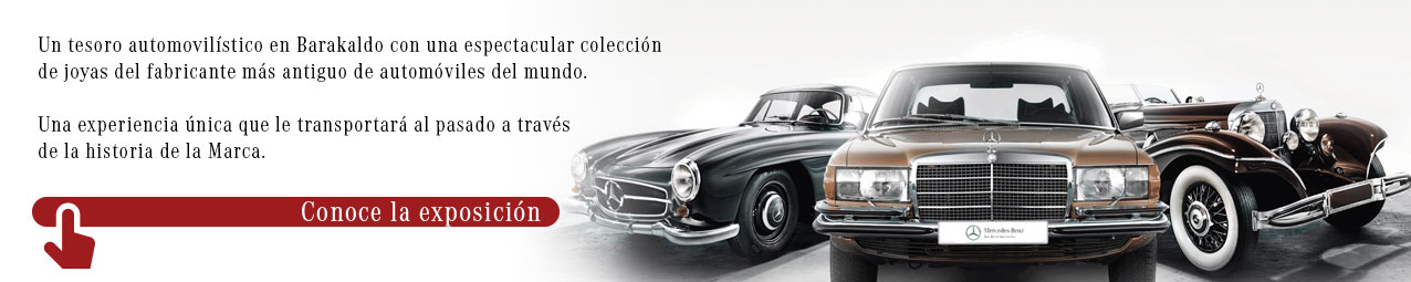 Conoce la exposición del Museo Mercedes-Benz Aguinaga