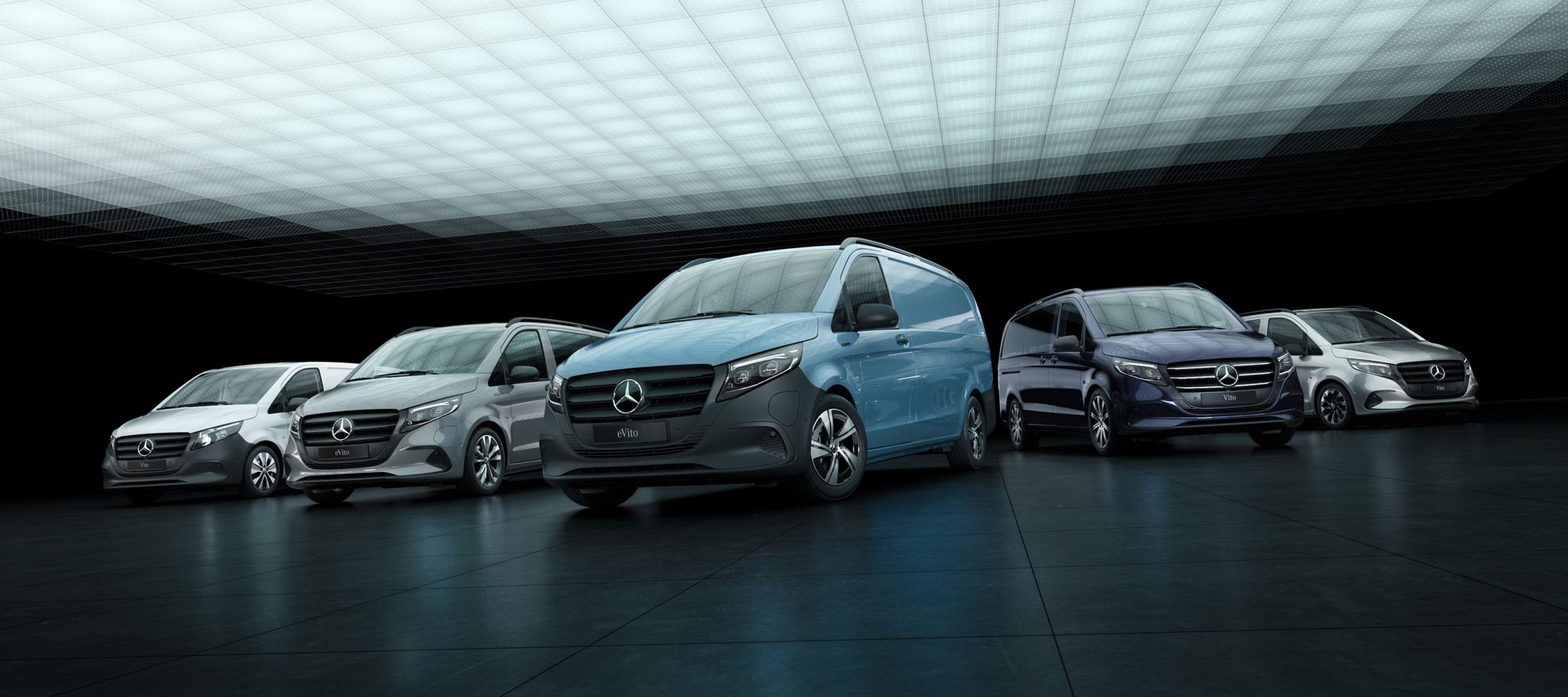 Inicio de ventas de las nuevas furgonetas Vito y eVito 2024