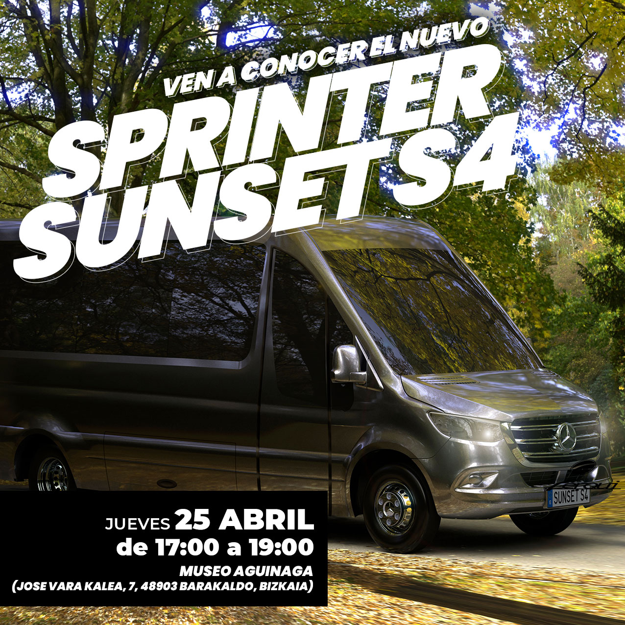 Te invitamos a la presentación del nuevo microbús Sunset S4 | Ferqui x Mercedes-Benz Aguinaga