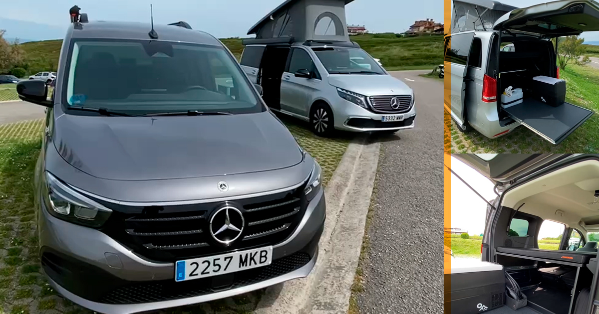 Presentación de los módulos Camper de Tinkervan en Mercedes-Benz Aguinaga
