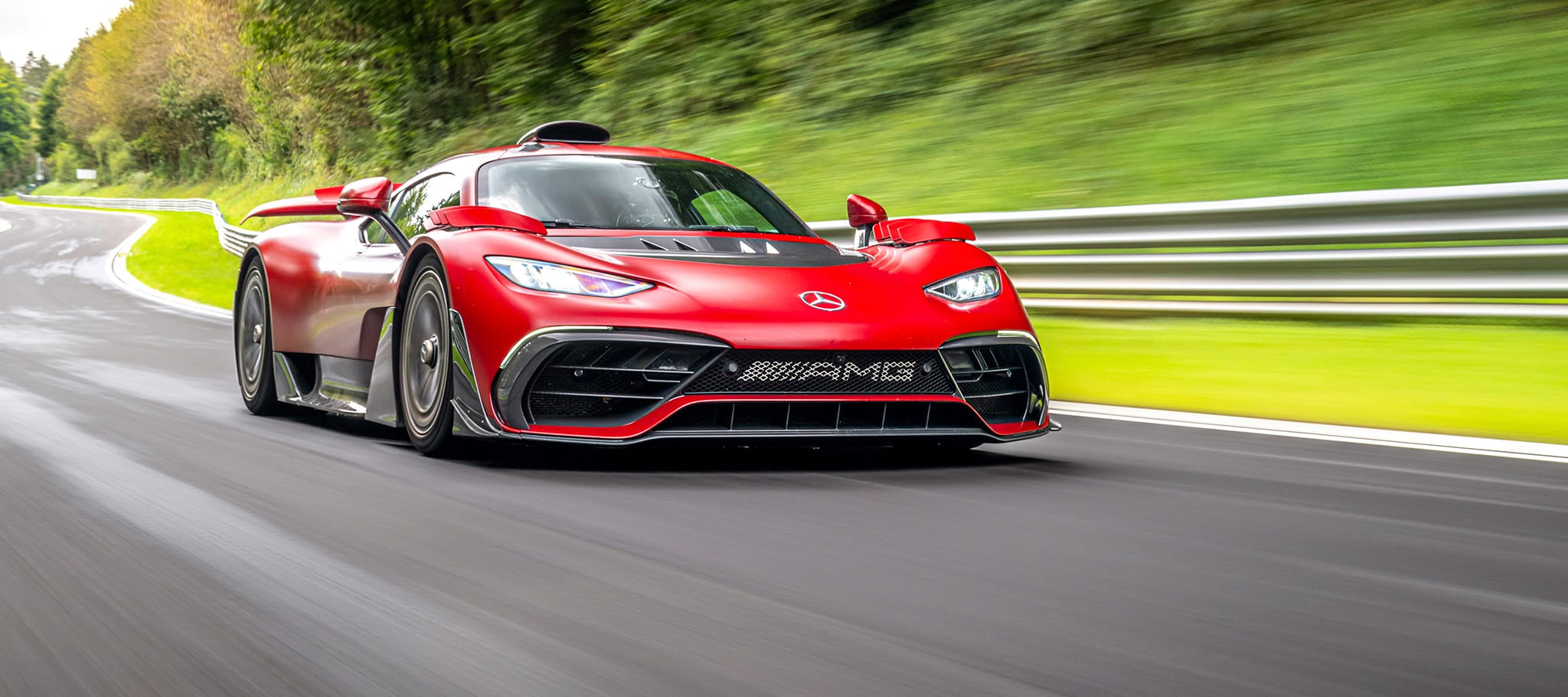 El Mercedes-AMG ONE bate su propio récord de vuelta en Nürburgring-Nordschleife